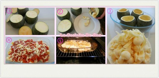 Calabacín Luna en microondas Calabacín Luna en microondas