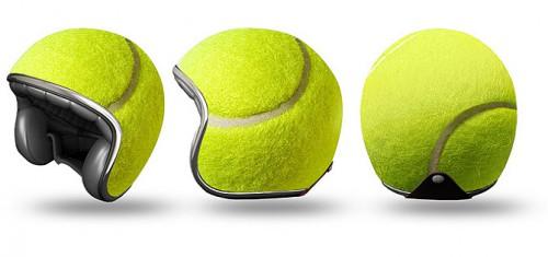 casco tennis Creative Helmets de Igor Mitin