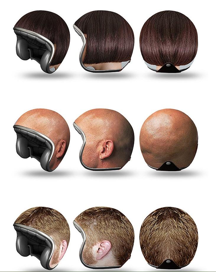 cascos moto Creative Helmets de Igor Mitin