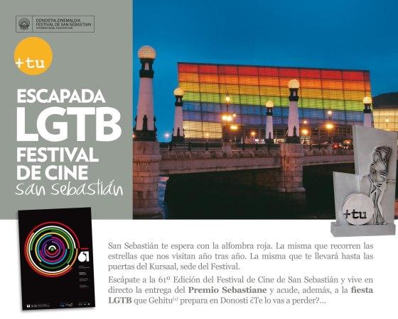 San Sebastián se promociona como destino cultural LGTB a través del Festival de Cine San Sebastian Festival de cine