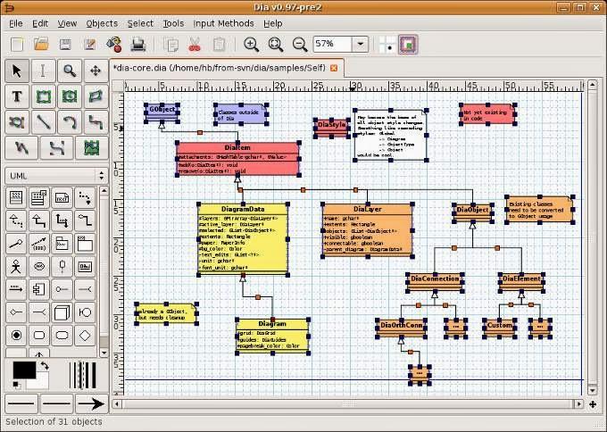 Software DIA, permite la creación de diagramas en GNU/Linux superando a Visio Software DIA, permite la creación de diagramas en GNU/Linux superando a Visio