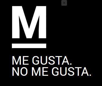 Me gusta /No me gusta ( de este instante) megusta