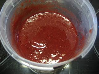 SEMI FRIO DE ZANAHORIA CON MASCARPONE Y VINAGRETA DE FRESAS SEMI FRIO DE ZANAHORIA CON MASCARPONE Y VINAGRETA DE FRESAS