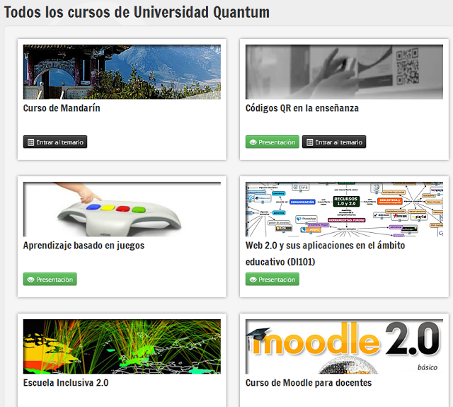 Cursos online para docentes: Quantum Universidad Cursos online para docentes: Quantum Universidad