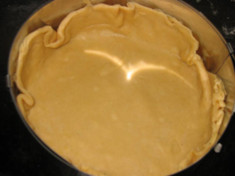 Hojaldre hecho con aceite y pascualina de espinaca Hojaldre hecho con aceite y pascualina de espinaca