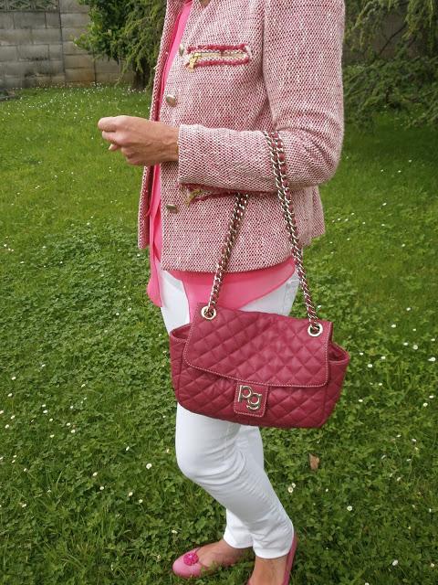 MIS LOOKS - FUCSIA Y BLANCO