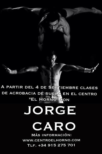 ENTREVISTA: JORGE CARO (ACRÓBATA-BAILARÍN)