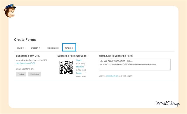 Personalizar formularios en MailChimp Personalizar formularios en MailChimp
