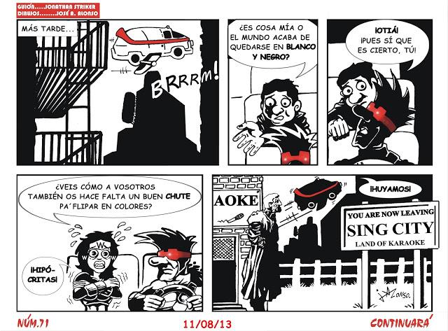 TIRA SEMANAL LA PATRULLA VENGADORA: 71ª ENTREGA TIRA SEMANAL LA PATRULLA VENGADORA: 71ª ENTREGA