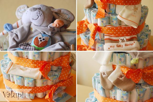 DIY - Tutorial tarta de pañales sencilla DIY - Tutorial tarta de pañales sencilla