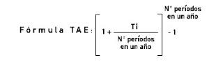 Qué es la TAE y cómo se calcula formula-tae