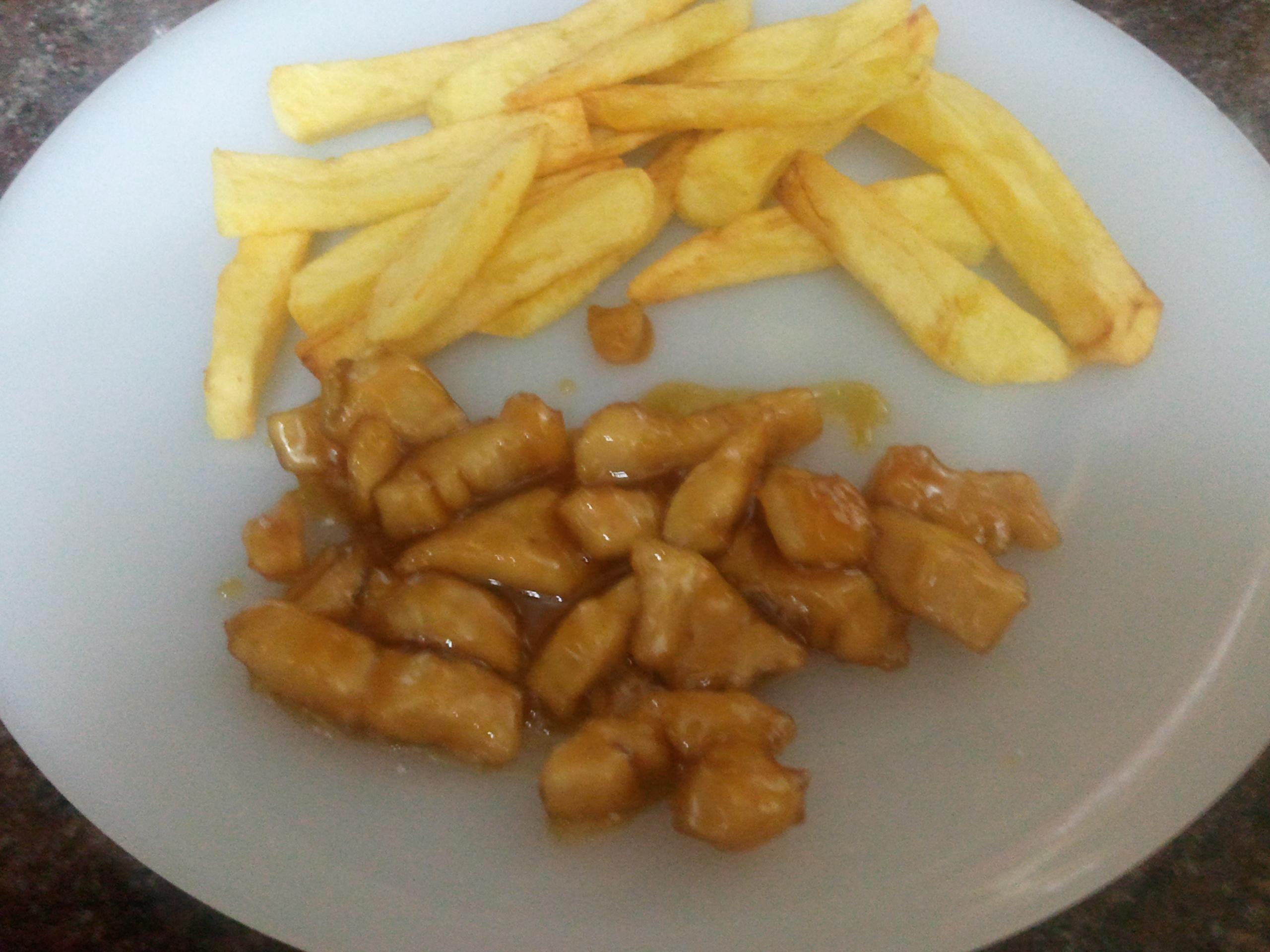 Pechugas de pollo con salsa de miel y limón Imagen