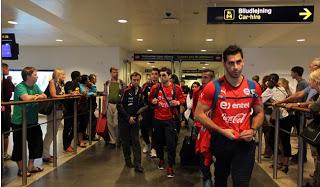 CHILE ENTRENÓ EN EUROPA PENSANDO EN IRAK CHILE ENTRENÓ EN EUROPA PENSANDO EN IRAK