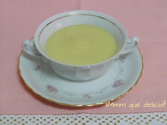 CREMA DE CALABACÍN CREMA DE CALABACÍN