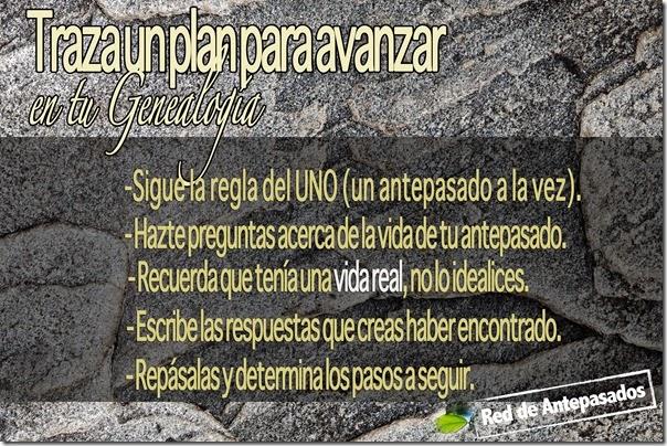 Plan Genealógico Genealoy-steps