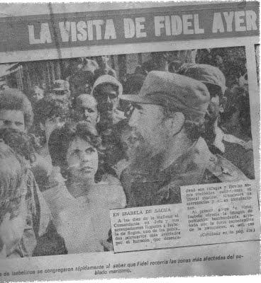 Fotografías Fidel Castro en Sagua la Grande