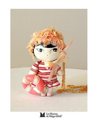 Mageritdoll Collection: Antique swimsuit (Resin Art Doll Brooch &
Necklace - Muñeca artística resina ) Mageritdoll Collection: Antique swimsuit (Resin Art Doll Brooch & Necklace - Muñeca artística resina ) by La Maison de Mageritdoll