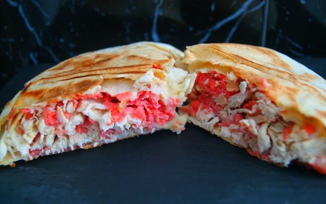 Panini marroqui de Pollo Panini marroqui de Pollo