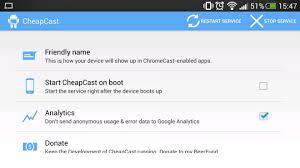 Emular el streaming Android de Chromecast con CheapCast 2