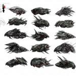 Diseños de Visión y Ms. Marvel para el juego cancelado de los Vengadores Diseño conceptual del videojuego cancelado de los Vengadores