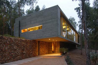 Casa Minimalista de Hormigon