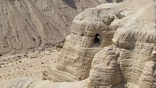 Cuevas de Qumrán. Mar Muerto, Cisjordania
