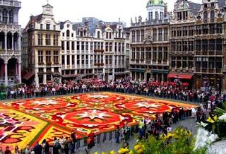 Grand Place en su muestra floral