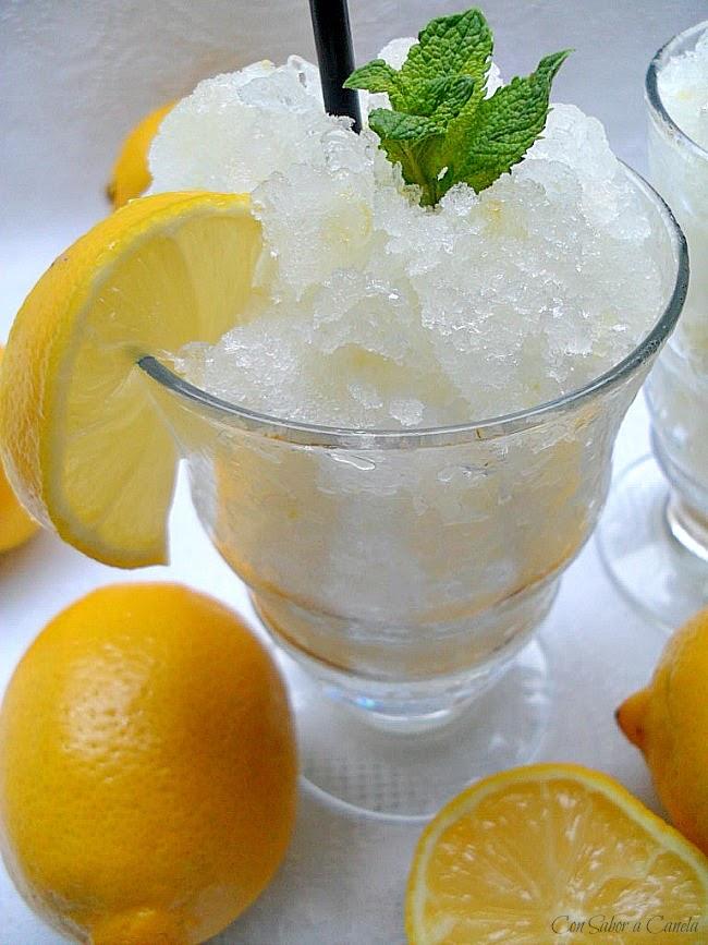 Granizado de limón