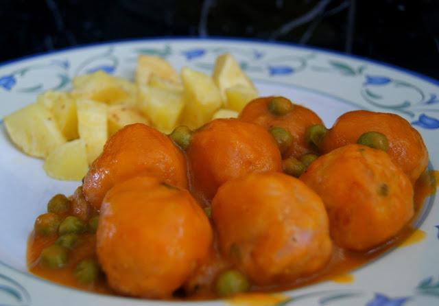 Albóndigas de Pavo en Salsa Albóndigas de Pavo en Salsa