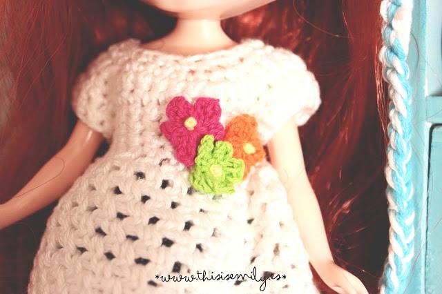 Gorrito de búho para Blythe Gorrito de búho para Blythe