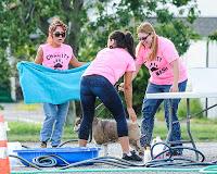 Snooki y Jwoww participaron en un Dog Wash solidario. Snooki y Jwoww participaron en un Dog Wash solidario.