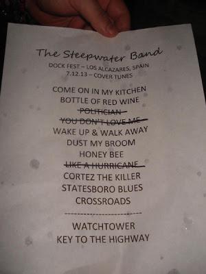 Steepwater Band - Dock Festival (Los Alcazares) - 12-13/07/2013