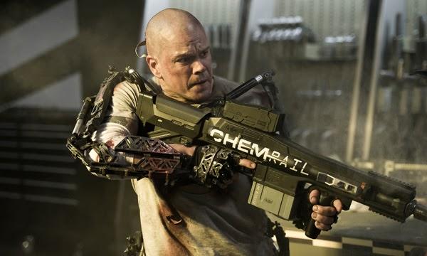 Elysium de Neill Blomkamp, una gran película de ciencia-ficción con Matt Damon y Jodie Foster...