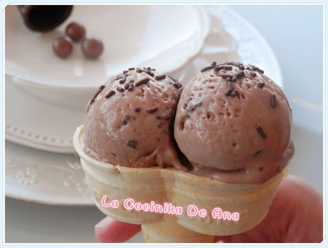 Helado de trufa Helado de trufa