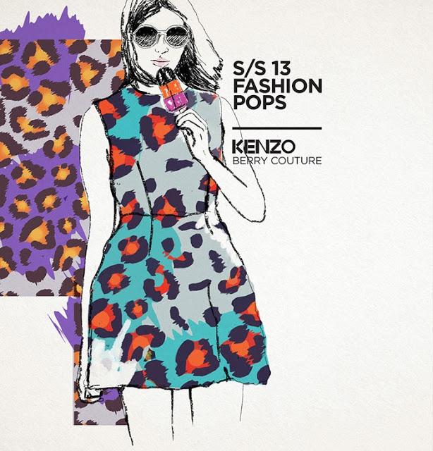 Unos helados muy fashion: Spring/Summer '13 Fashion Pops