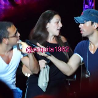 Fotos tomada por una fan en el Concierto de Enrique Iglesias en Starlite Marbella