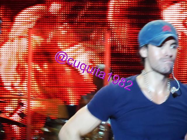 Fotos tomada por una fan en el Concierto de Enrique Iglesias en Starlite Marbella