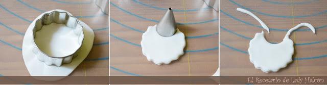 Cupcakes con semillas de amapola, chocolate y fondant para celebrar la llegada de un bebé Cupcakes con semillas de amapola, chocolate y fondant para celebrar la llegada de un bebé