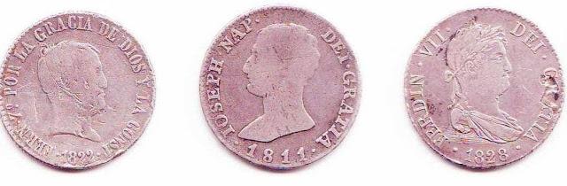 Colección numismática sagüera: Monedas Españolas de la Colonia (Siglos XVIII y XIX)