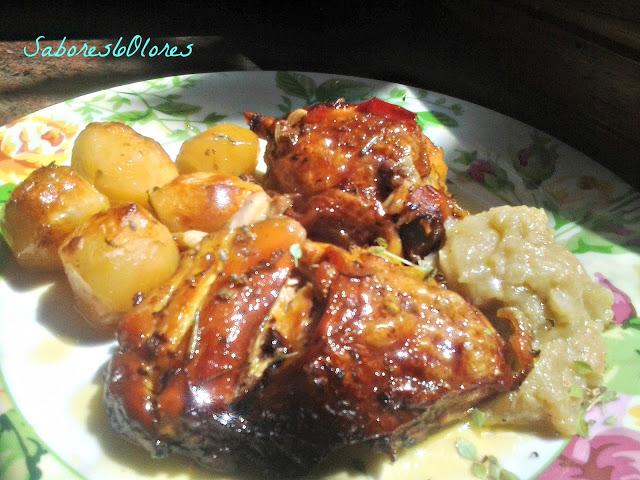 POLLO ASADO EN SALSA DE SOJA KIKKOMAN POLLO ASADO EN SALSA DE SOJA KIKKOMAN