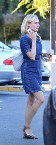 Descubre qué se pone Diane Kruger para ir al supermercado