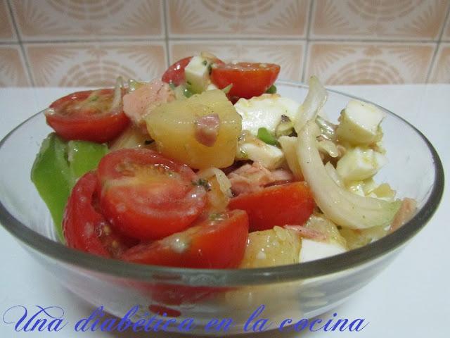 Ensalada campera apta para diabéticos Ensalada campera apta para diabéticos
