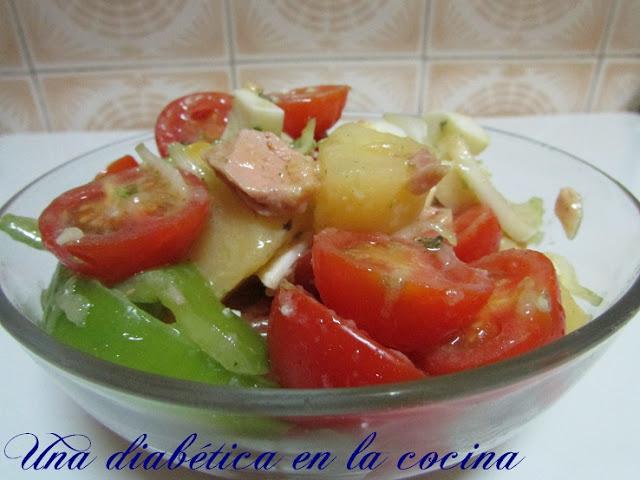 Ensalada campera apta para diabéticos Ensalada campera apta para diabéticos