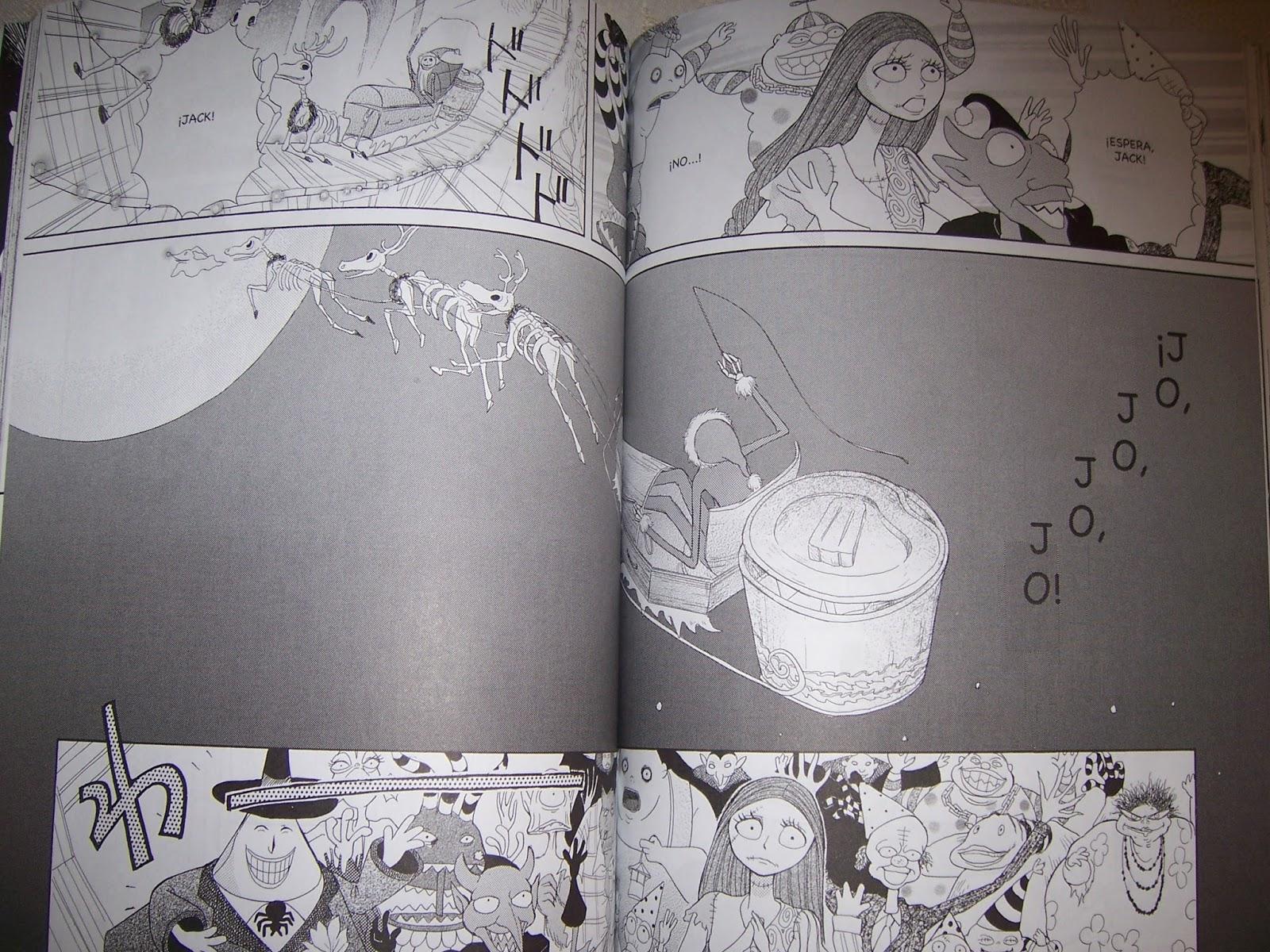 Crítica. Pesadilla antes de Navidad de Tim Burton. El manga. Por Jun Asuka