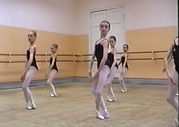 Olga Smirnova, primer y segundo curso en Vaganova (video)