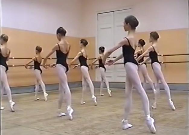 Olga Smirnova, primer y segundo curso en Vaganova (video)