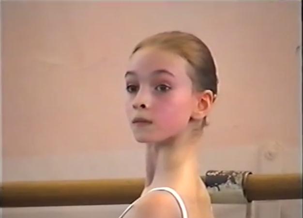 Olga Smirnova, primer y segundo curso en Vaganova (video)