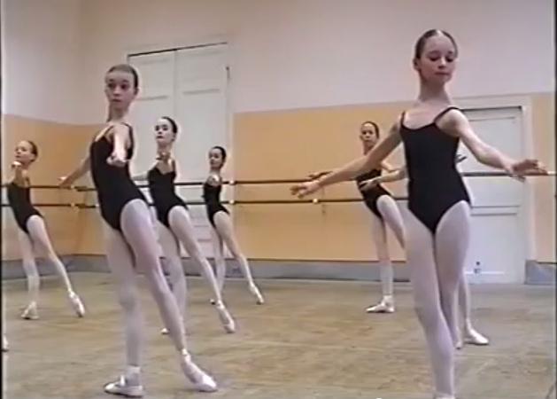 Olga Smirnova, primer y segundo curso en Vaganova (video)