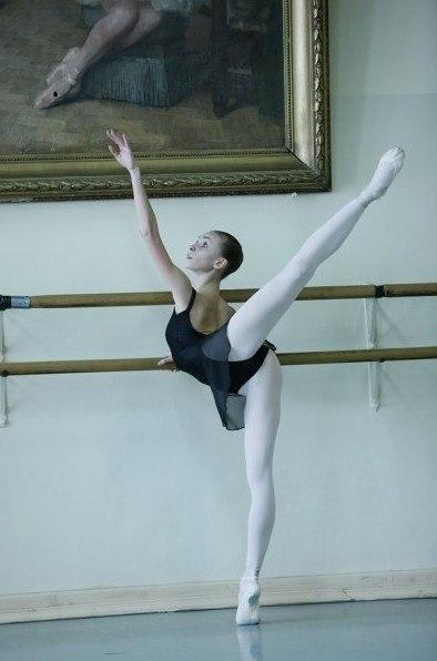 Olga Smirnova, primer y segundo curso en Vaganova (video)