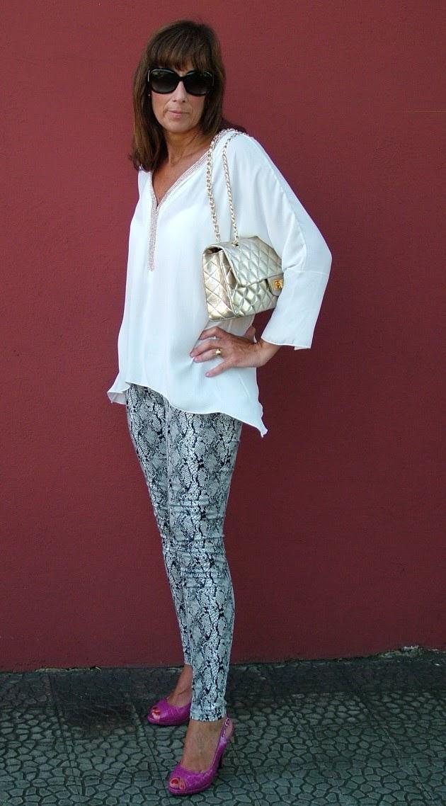 TERIA YABAR - BLUSON STRASS Y PITILLO SNAKE PRINT TERIA YABAR - BLUSON STRASS Y PITILLO SNAKE PRINT